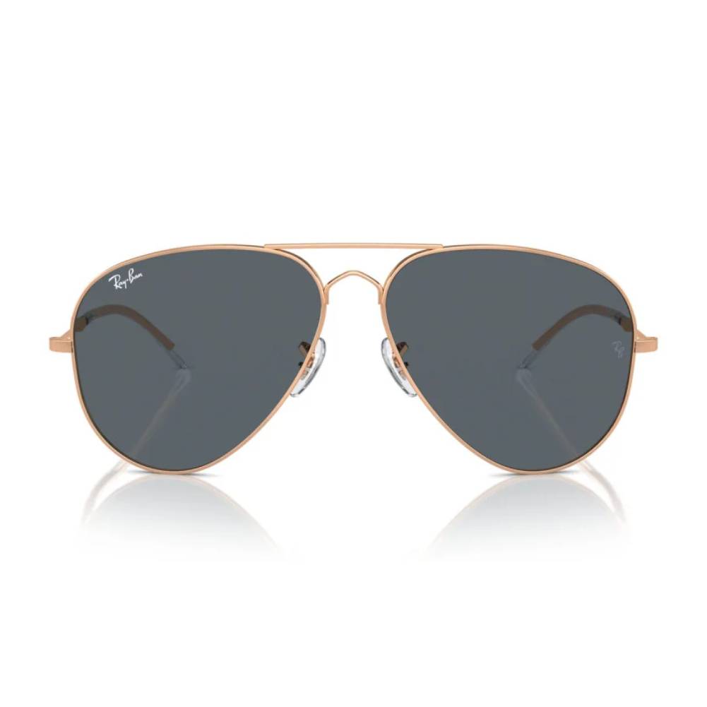 Ray-Ban RB3825629202 Unisex Pilot Solid Color Sunglasses