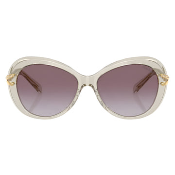 Swarovski SK602630038H Women’s Butterfly Gradient Sunglasses