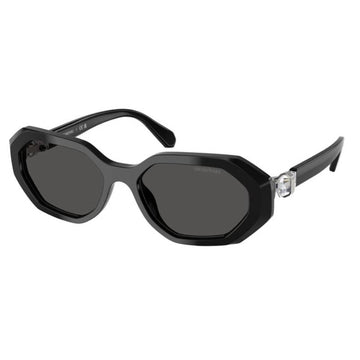 Swarovski SK6028100187 Women's Hexagon Solid Color Sunglasses