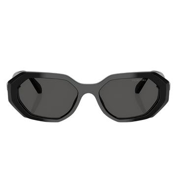 Swarovski SK6028100187 Women's Hexagon Solid Color Sunglasses