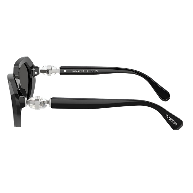 Swarovski SK6028100187 Women's Hexagon Solid Color Sunglasses