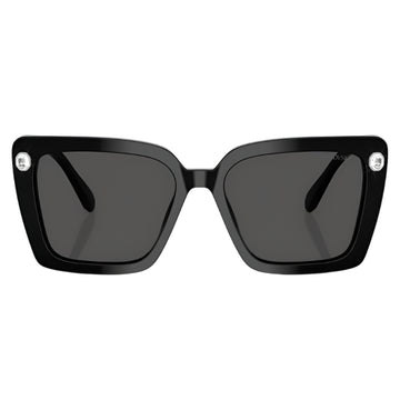 Swarovski SK6032100187 Women’s Square Solid Color Sunglasses