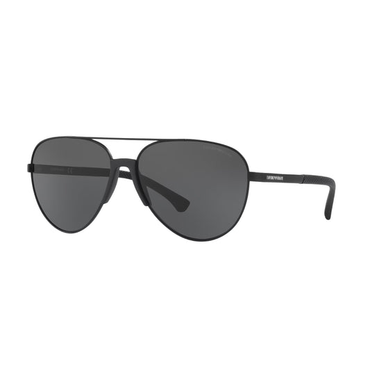 Emporio Armani EA2059 Men's Pilot Solid Color Sunglasses