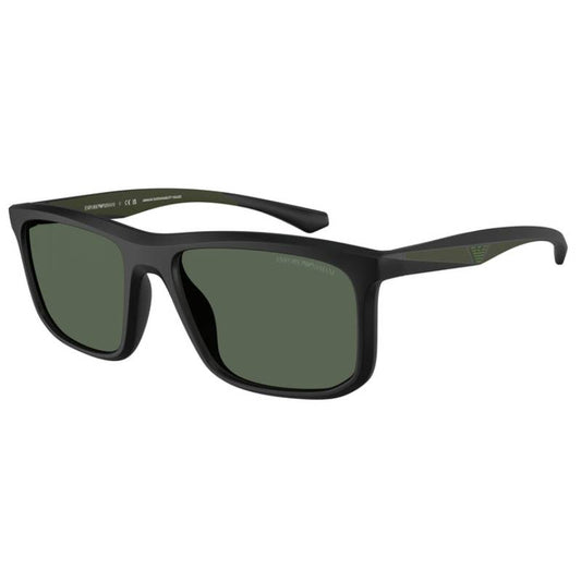 Emporio Armani EA4234U50017 Men's Square Solid Color Sunglasses