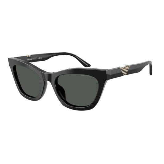 Emporio Armani EA4259U Women's Cat-Eye Solid Color Sunglasses
