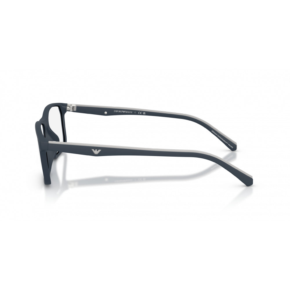 Emporio Armani EA3266U Men's Pillow Eye Glasses
