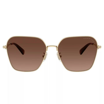 Coach HC71689005T5 Women's Geometric Gradient Sunglasses