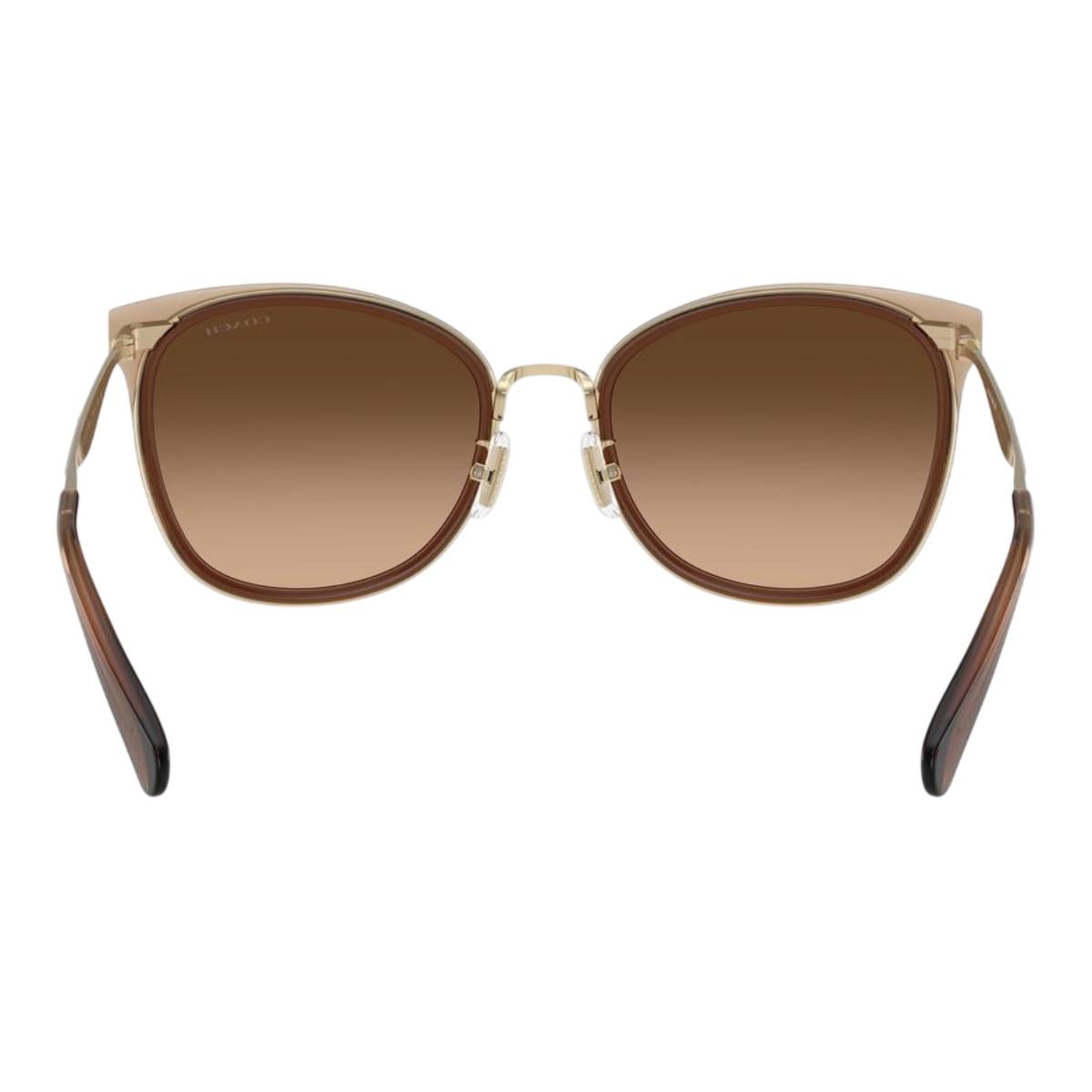 Coach HC7170945374 Women's Square Gradient Sunglasses