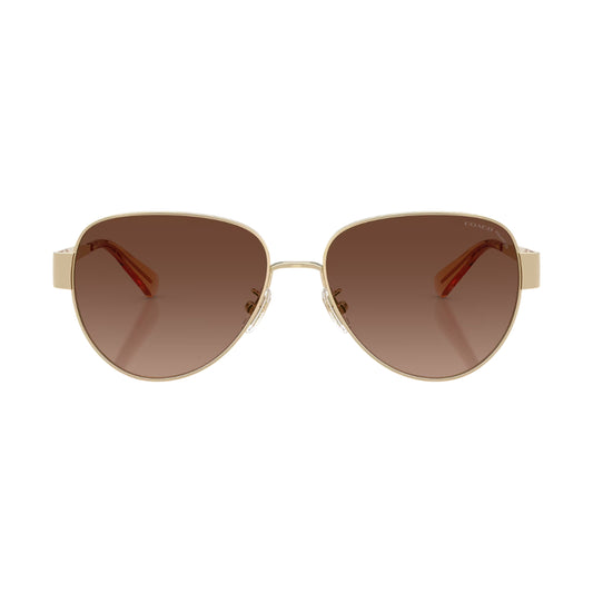 Coach HC7186 Women's Pilot Gradient Sunglasses