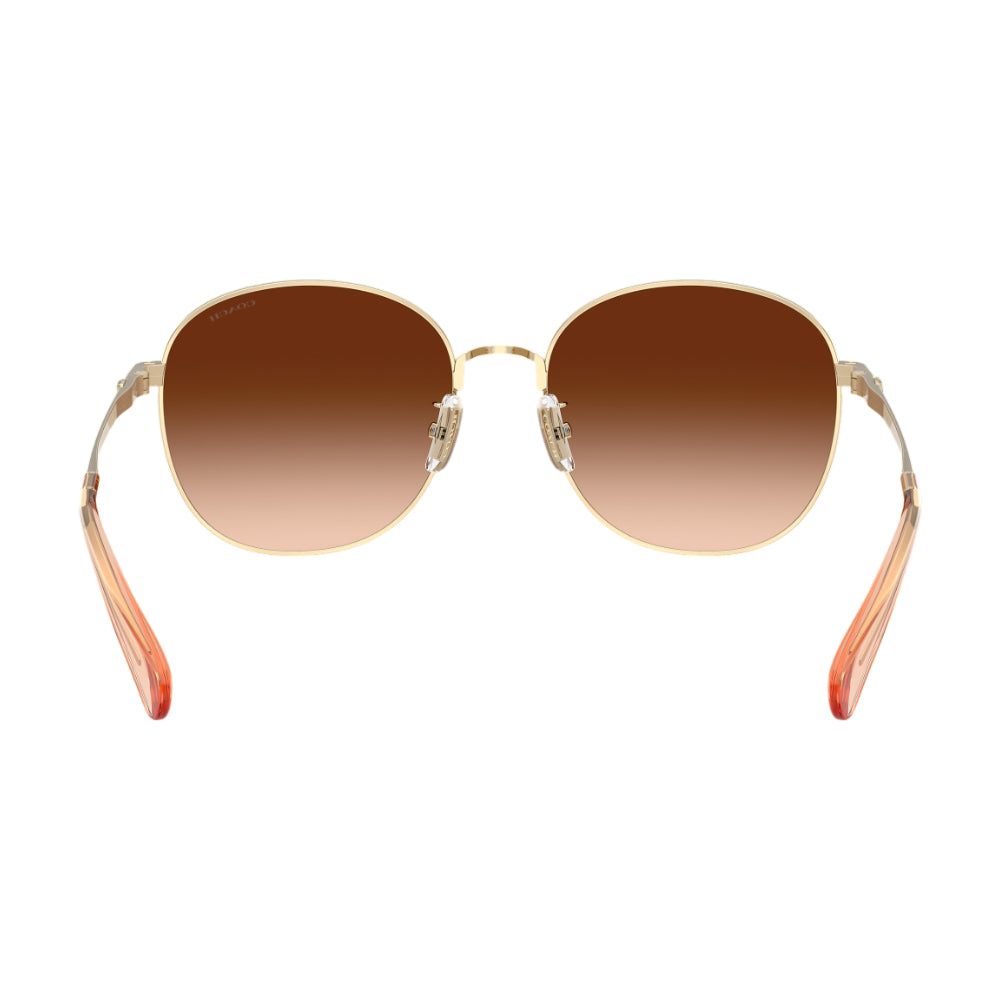 Coach HC7189 Women's Round Gradient Sunglasses