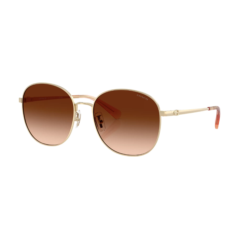 Coach HC7189 Women's Round Gradient Sunglasses