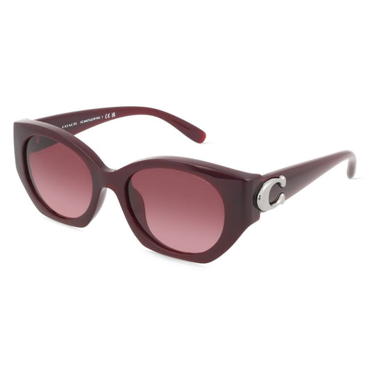 Coach HC8407U53938 Women's Oval Gradient Sunglasses