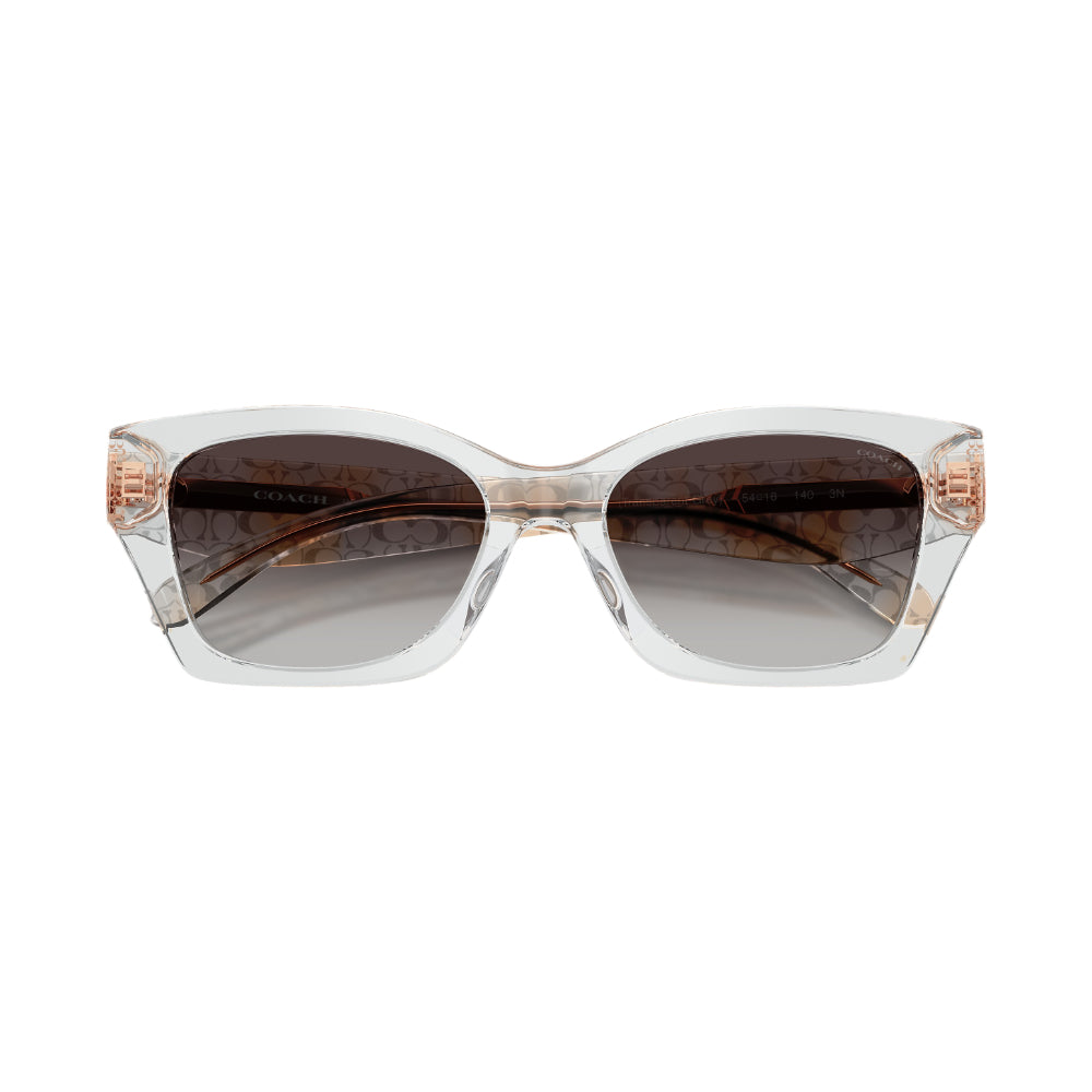 Coach HC8451U Women's Rectangle Gradient Sunglasses