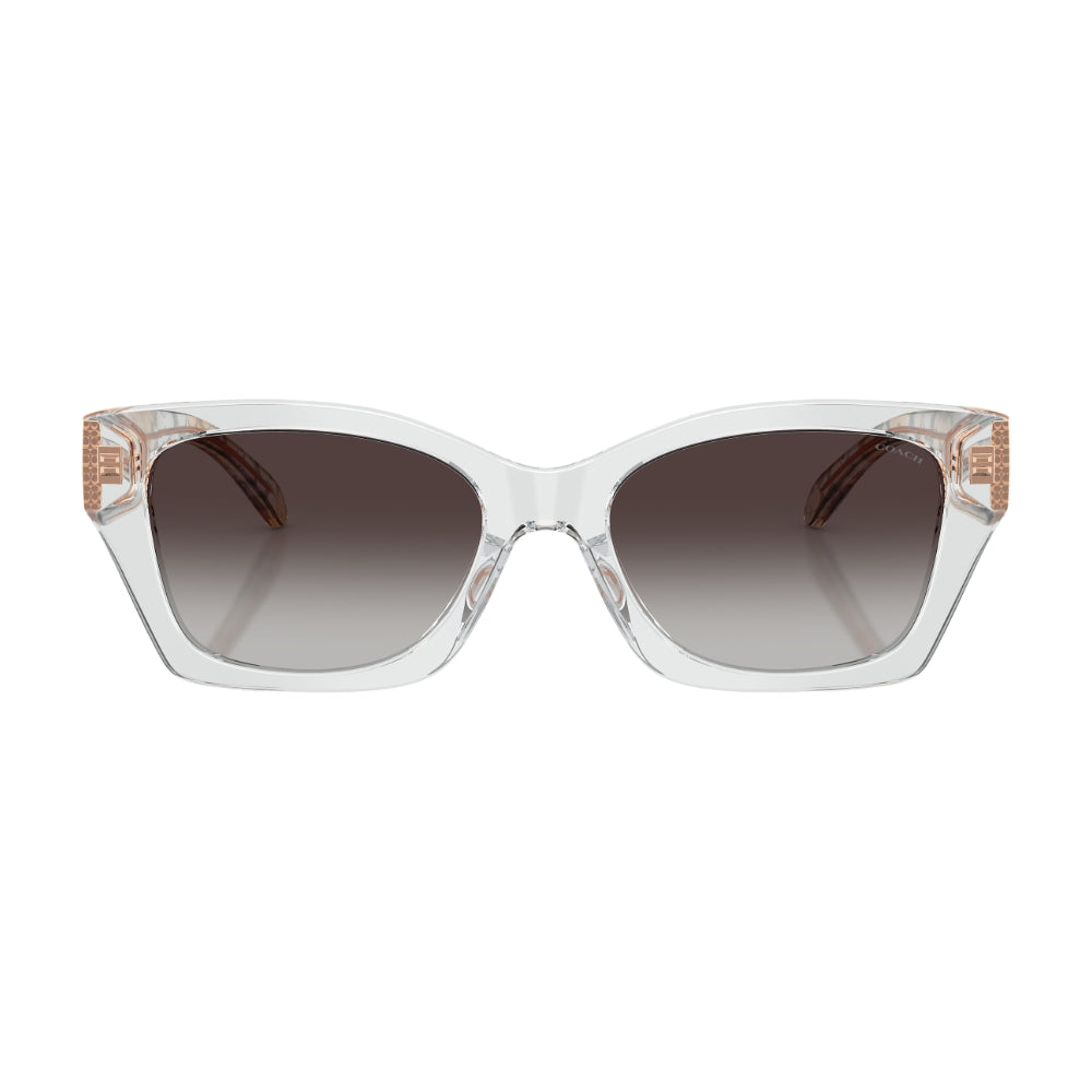 Coach HC8451U Women's Rectangle Gradient Sunglasses