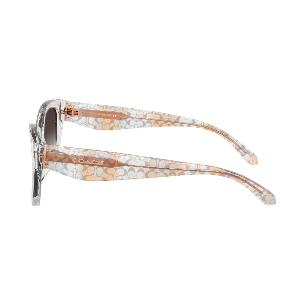 Coach HC8451U Women's Rectangle Gradient Sunglasses