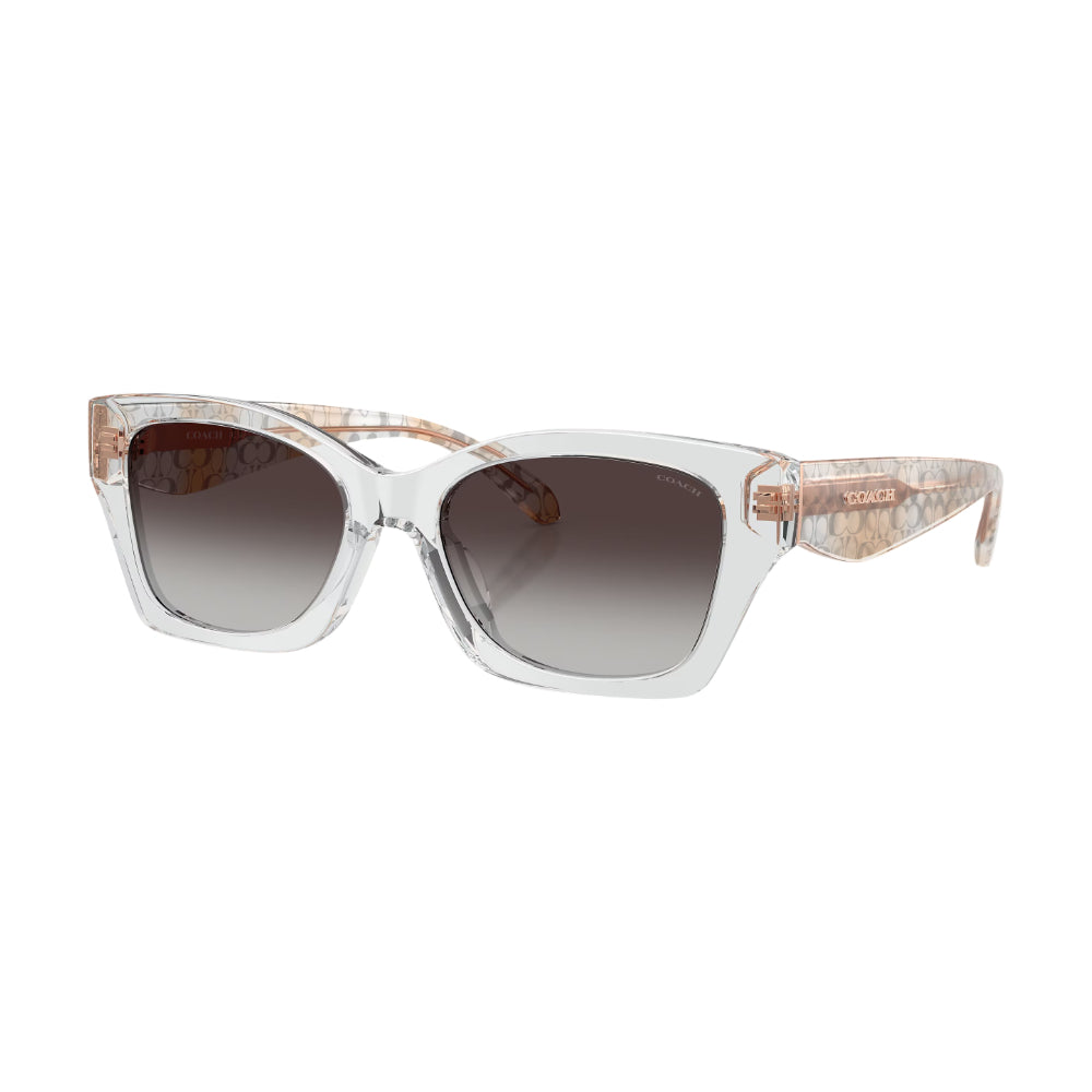 Coach HC8451U Women's Rectangle Gradient Sunglasses