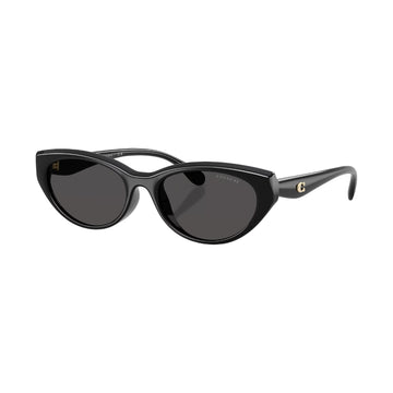 Coach HC8456D Women's Pillow Solid Color Sunglasses