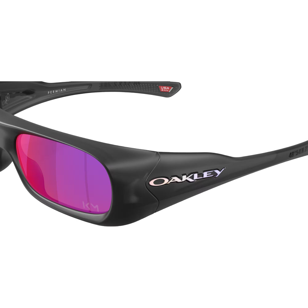 Oakley OO9520 Kylian Mbappe Signature Permian Men's Rectangle Prizm Sunglasses