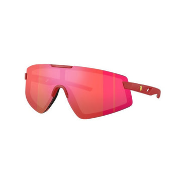 Scuderia Ferrari FZ6009U5146 Men's Shield Mirrored Sunglasses