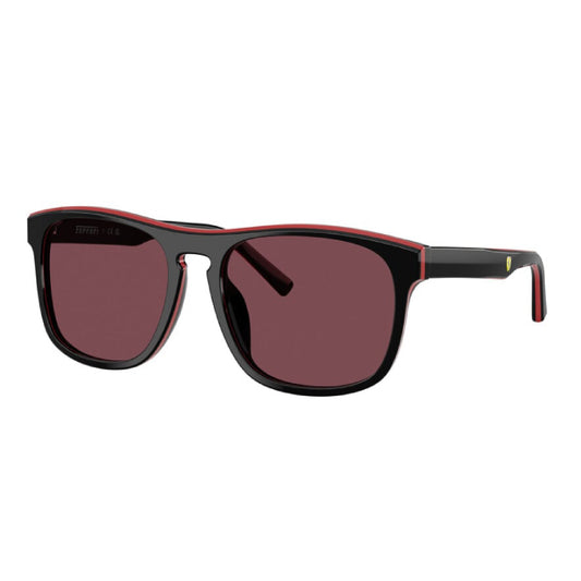 Scuderia Ferrari FZ6020U Men's Square Solid Color Sunglasses