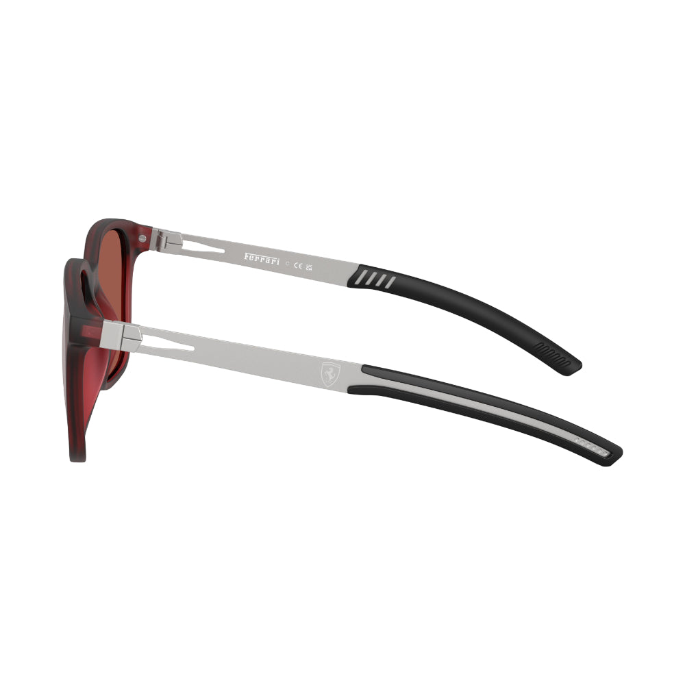Scuderia Ferrari FZ6025 Men's Square Solid Color Sunglasses