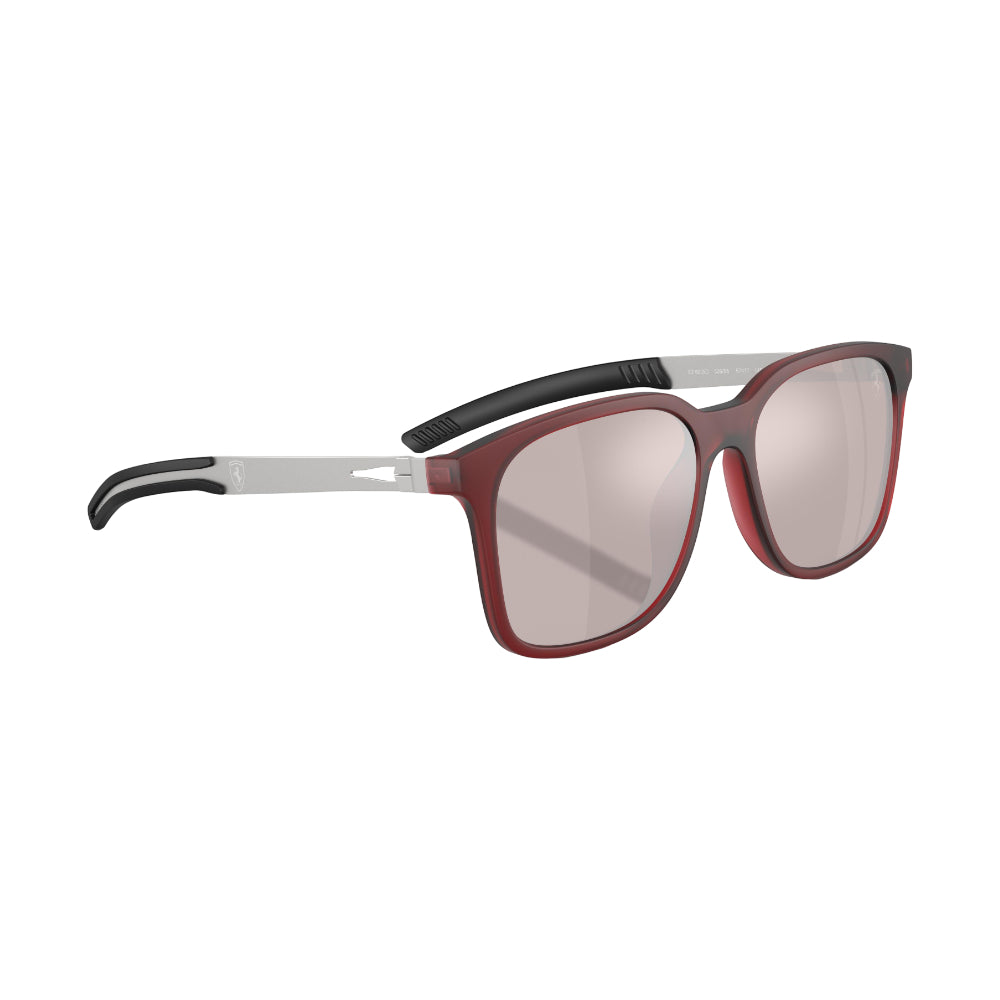 Scuderia Ferrari FZ6025 Men's Square Solid Color Sunglasses