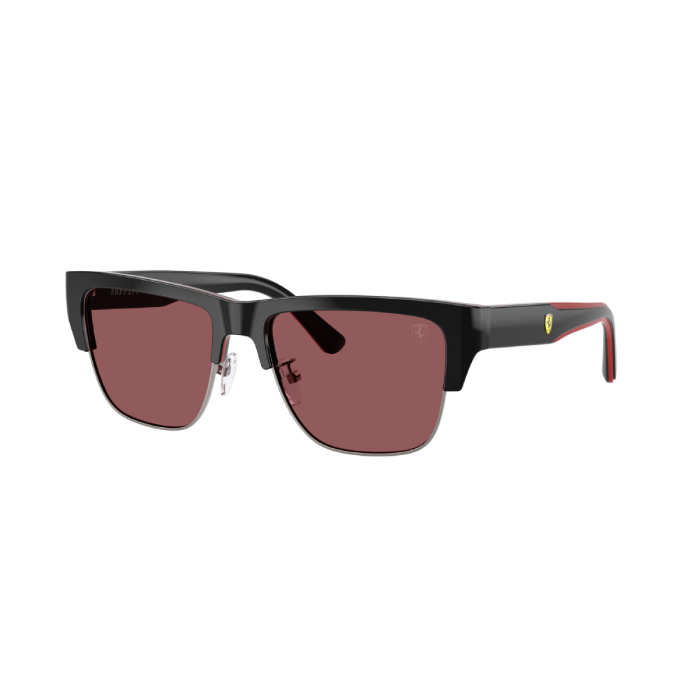 Scuderia Ferrari FZ6026 Men's Square Solid Color Sunglasses