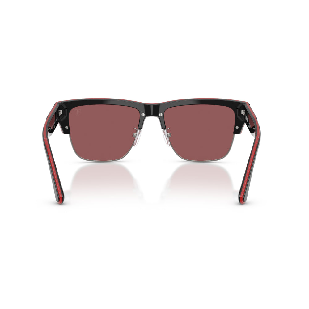 Scuderia Ferrari FZ6026 Men's Square Solid Color Sunglasses