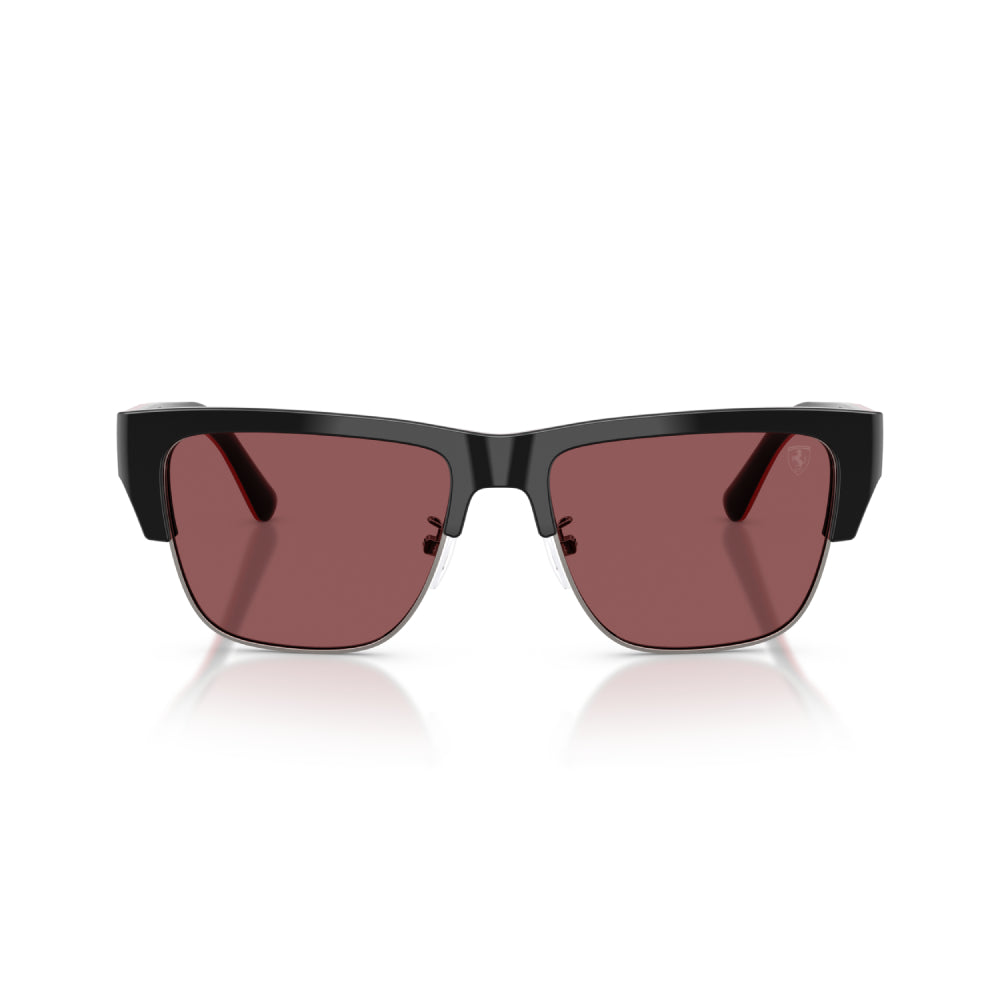 Scuderia Ferrari FZ6026 Men's Square Solid Color Sunglasses