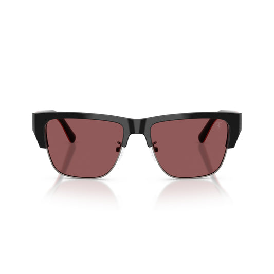 Scuderia Ferrari FZ6026 Men's Square Solid Color Sunglasses