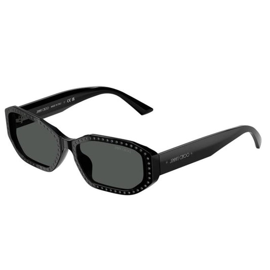 Jimmy Choo JC5021BU5000 Women's Rectangle Solid Color Sunglasses