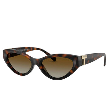 Tiffany & Co. TF4225U8015T Woman's Oval Gradient Sunglasses
