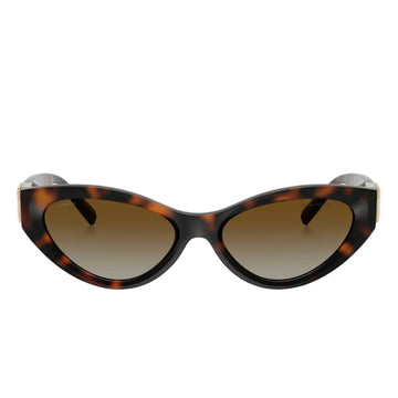 Tiffany & Co. TF4225U8015T Woman's Oval Gradient Sunglasses