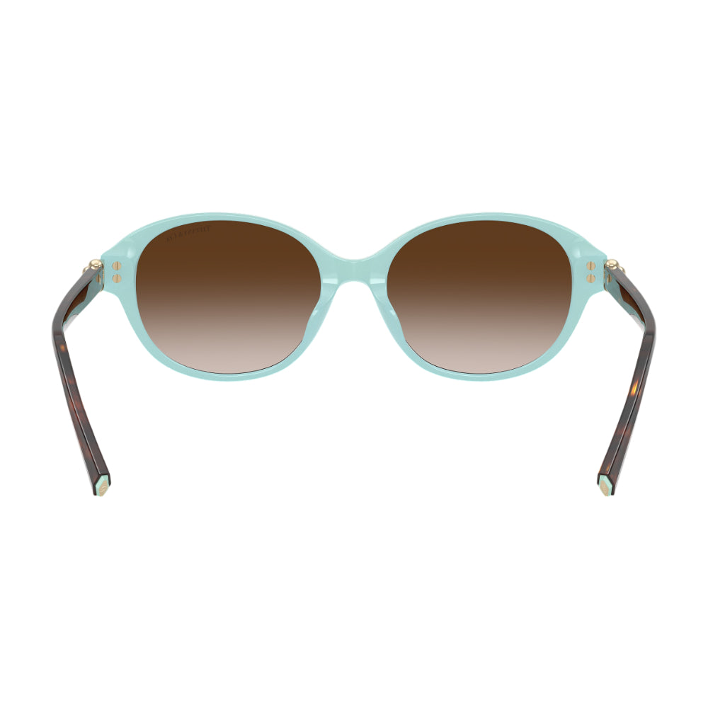 Tiffany & Co. TF4263D Women's Round Gradient Sunglasses