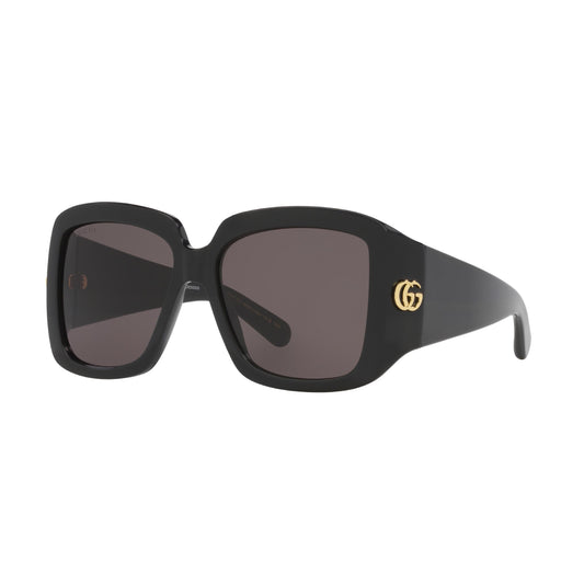 Gucci GG1402S Women's Square Solid Color Sunglasses