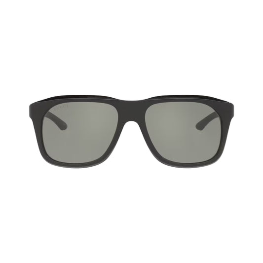 Gucci GG2077S Men's Square Solid Color Sunglasses