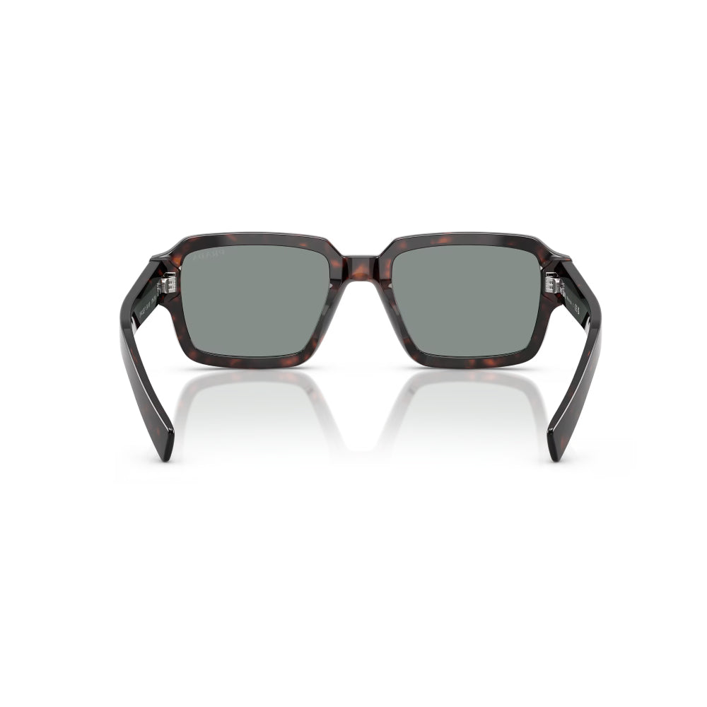 Prada PR 02ZSF Men's Square Solid Color Sunglasses