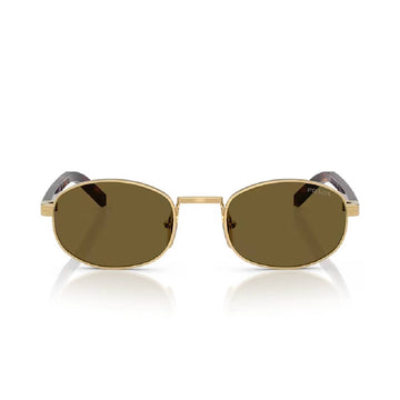 Prada PR B53S Women's Oval Solid Color Sunglasses