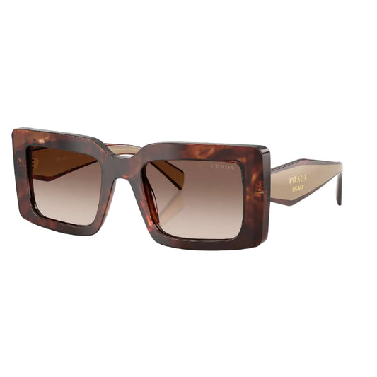 Prada PR D01S Women's Rectangular Gradient Sunglasses