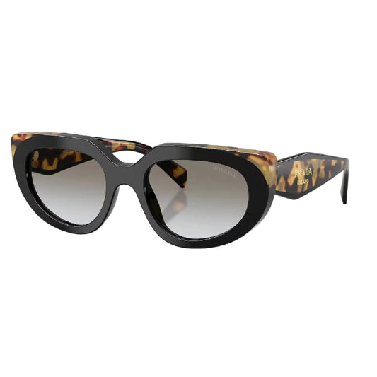 Prada PR D02S Women's Oval Gradient Sunglasses