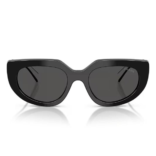 Prada PR D02S Women's Oval Solid Color Sunglasses