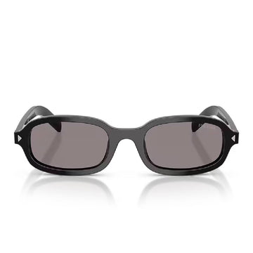 Prada PR D06S Women's Oval Solid Color Sunglasses