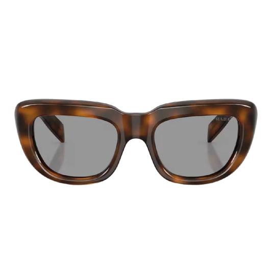 Prada PR D07S Women's Rectangular Solid Color Sunglasses