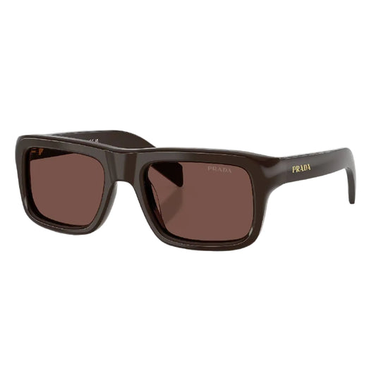 Prada PR D11S Men's Rectangular Solid Color Sunglasses