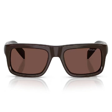 Prada PR D11S Men's Rectangular Solid Color Sunglasses