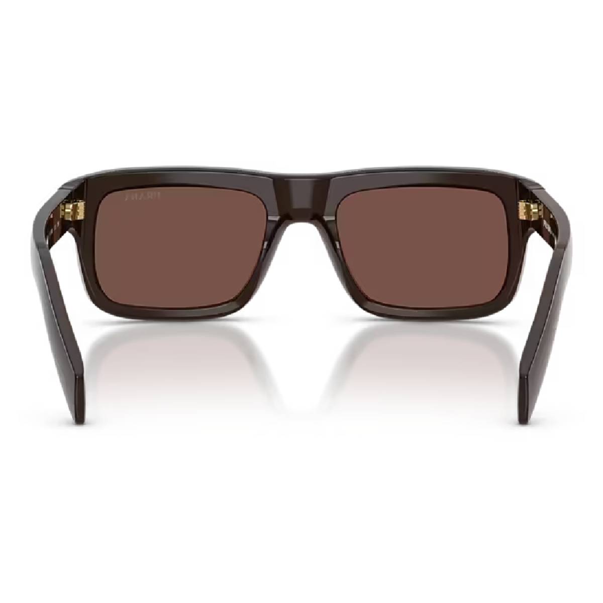 Prada PR D11S Men's Rectangular Solid Color Sunglasses