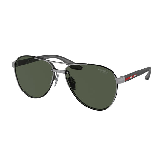 Prada Linea Rossa PS 51YS5AV50 Men's Pilot Solid Color Sunglasses