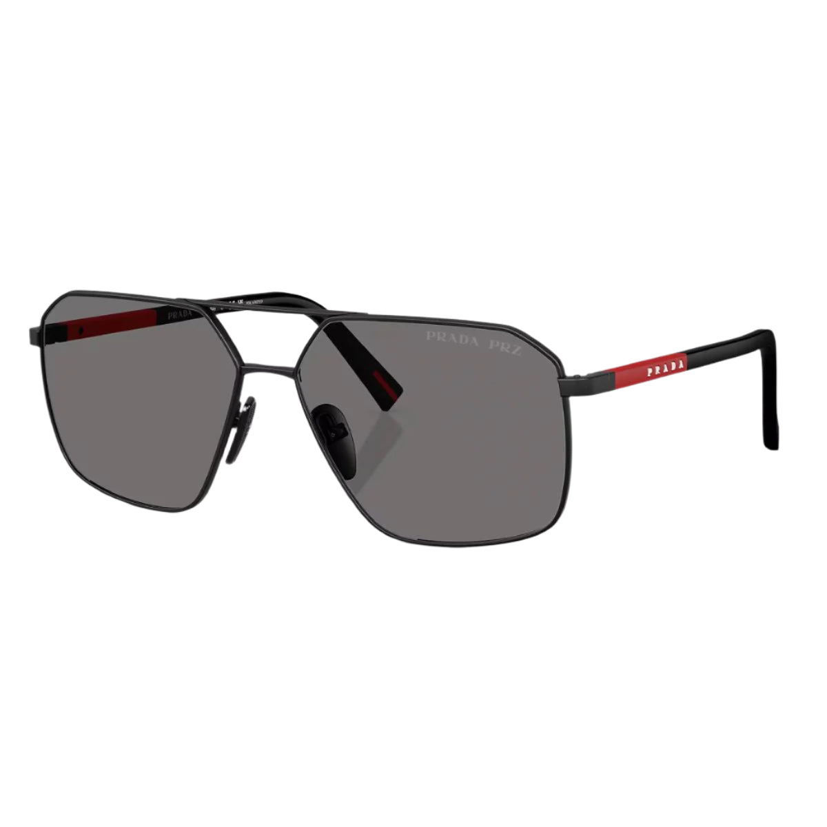 Prada PS A50S1BO02 Men's Geomentric Solid Color Sunglasses