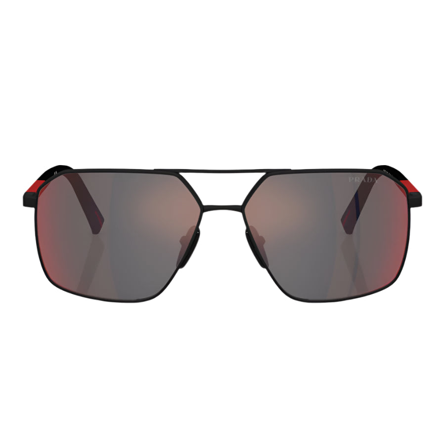 Prada Linea Rossa PS A50SDG008 Men's Geometric Mirrored Sunglasses