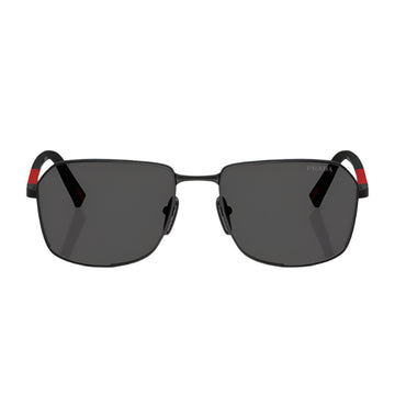 Prada Linea Rossa PS A51S1BO06 Men's Rectangular Solid Color Sunglasses